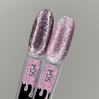 Звездный глиттер гель «Pinky»