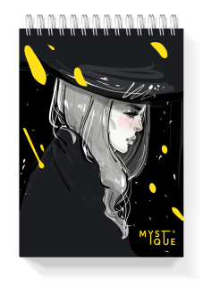 Фирменный блокнот Mystique™