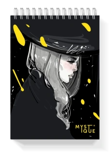 Фирменный блокнот Mystique™