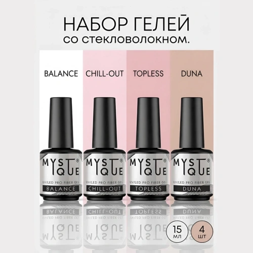 Набор PRO Файбер гелей