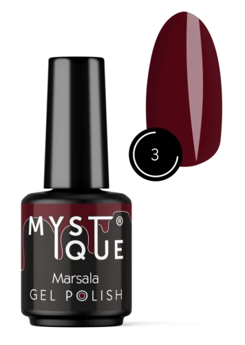 Гель-лак #3 «Marsala»