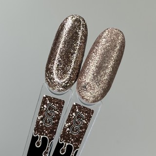 Глиттер гель «Praline»