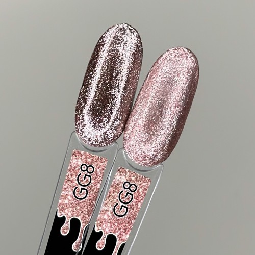 Глиттер гель «Rose»