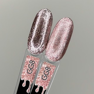 Глиттер гель «Rose»